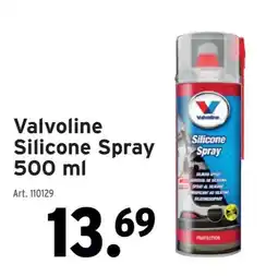 GAMMA Valvoline Silicone Spray 500 ml aanbieding