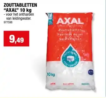 Hubo Zouttabletten "Axal" aanbieding