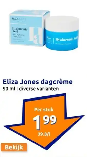 Action Eliza Jones dagcrème aanbieding