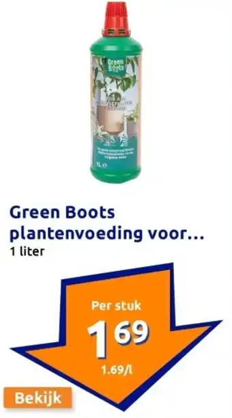 Action Green Boots plantenvoeding voor aanbieding