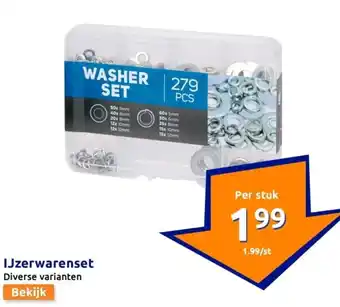 Action IJzerwarenset aanbieding