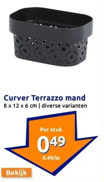 Action Curver terrazzo mand aanbieding