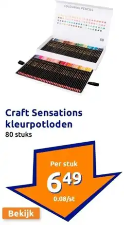 Action Craft Sensations kleurpotloden aanbieding