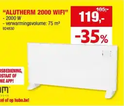 Hubo Convector "Alutherm 2000 wifi❞ aanbieding