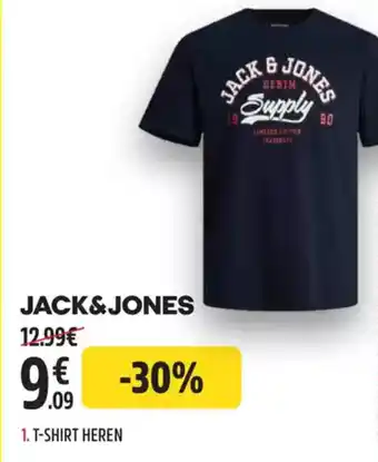 Intersport Jack&jones t-shirt heren aanbieding