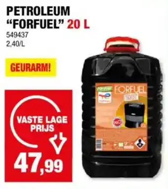 Hubo Petroleum "forfuel" aanbieding