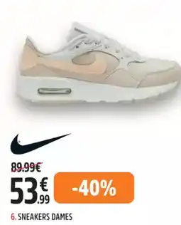 Intersport Nike sneakers dames aanbieding