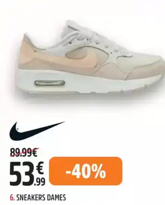 Intersport Nike sneakers dames aanbieding