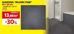 Hubo Vloertegel "belgium stone" aanbieding