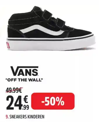 Intersport Vans sneakers kinderen aanbieding