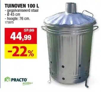 Hubo Tuinoven aanbieding