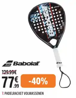 Intersport Babolat padelracket volwassenen aanbieding