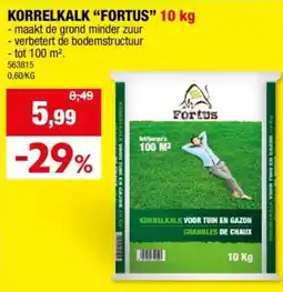 Hubo Korrelkalk "fortus" aanbieding