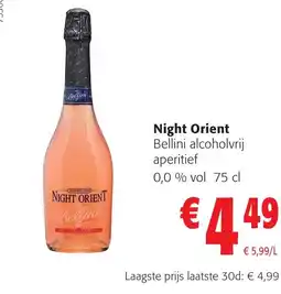 Colruyt Night Orient aanbieding