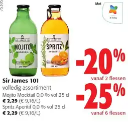 Colruyt Sir James 101 volledig assortiment aanbieding