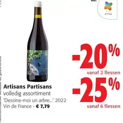 Colruyt Artisans Partisans volledig assortiment aanbieding