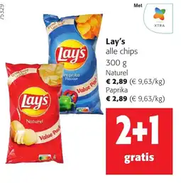 Colruyt Lay's alle chips aanbieding