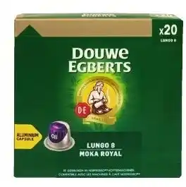 Colruyt Douwe egberts moka royal lungo 8 aanbieding