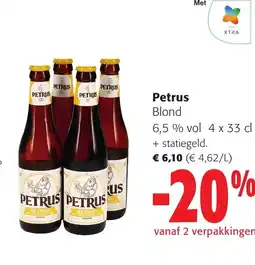 Colruyt Petrus Blond 6.5% vol aanbieding