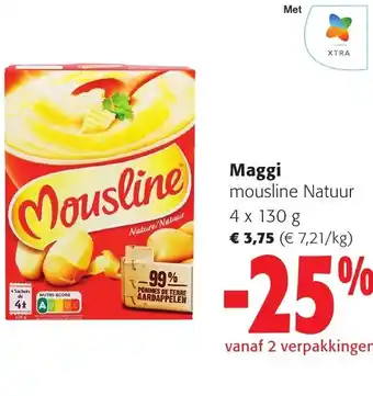 Colruyt Maggi mousline natuur aanbieding