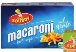 Colruyt Soubry macaroni al dente kort aanbieding