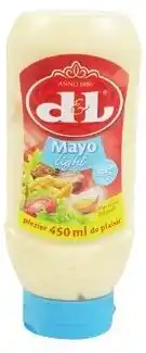 Colruyt Devos lemmens mayo light met eiren top-downfles aanbieding