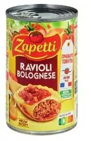 Colruyt Zapetti ravioli bolognese aanbieding