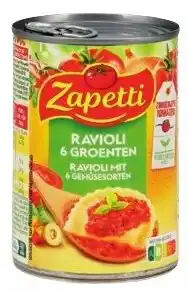 Colruyt Zapetti ravioli 6 groenten aanbieding