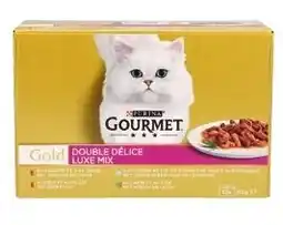 Colruyt Purina gourmet gold double délice luxe mix aanbieding