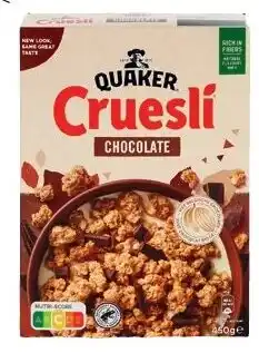 Colruyt Quaker  chocolate aanbieding