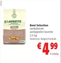 Colruyt Boni selection vastkokende aardappelen laurette aanbieding