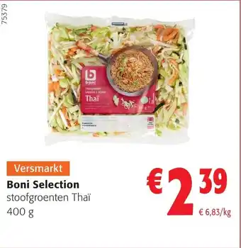 Colruyt Boni selection stoofgroenten thaï aanbieding