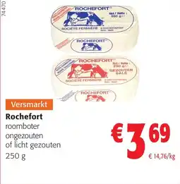 Colruyt Rochefort roomboter ongezouten aanbieding