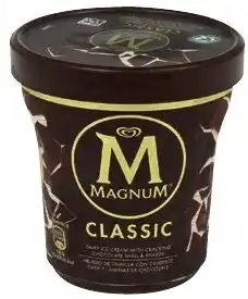 Colruyt Magnum roomijs classic in pot aanbieding