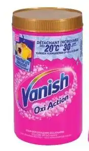 Colruyt Vanish  oxi action vlekkenverwijderaar poeder aanbieding