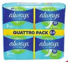 Colruyt Always Ultra Day Normal Quattro Pack aanbieding