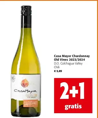 Colruyt Casa Mayor Chardonnay Old Vines 2023/2024 aanbieding