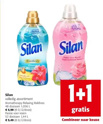 Colruyt Silan volledig assortiment Aromatherapy Relaxing Maldives 48 dosissen 1,056 L aanbieding