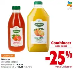 Colruyt Materne Pompelmoes 1 L aanbieding