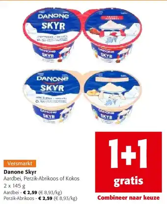 Colruyt Danone Skyr Aardbei aanbieding