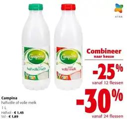 Colruyt Campina Halfvol aanbieding