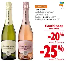 Colruyt Gran Barón Sparkling aanbieding