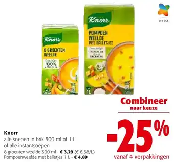 Colruyt Knorr 8 groenten weelde 500 ml aanbieding