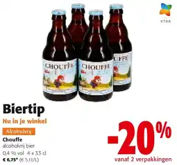 Colruyt Chouffe Chouffe alcoholvrij bier 0,4 % vol 4 x 33 cl aanbieding