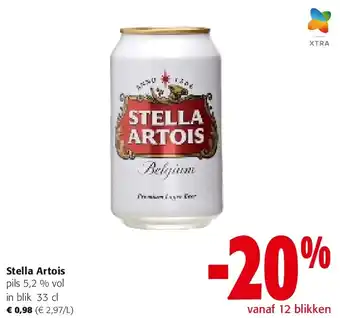 Colruyt Stella Artois pils 5,2 % vol in blik 33 cl aanbieding