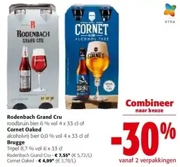 Colruyt Rodenbach Grand Cru roodbruin bier 6 % vol 4 x 33 cl aanbieding