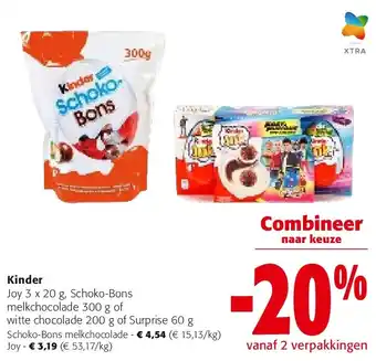 Colruyt Kinder Schoko-Bons melkchocolade aanbieding