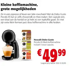 Colruyt Nescafé Dolce Gusto aanbieding