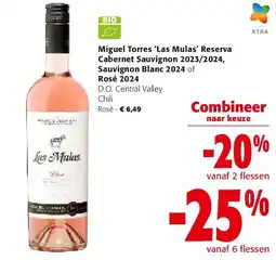 Colruyt Miguel Torres ‘Las Mulas’ Reserva aanbieding