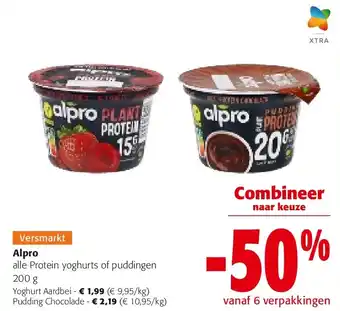 Colruyt Alpro Yoghurt Aardbe aanbieding